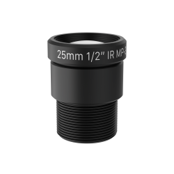 Objectif Caméra Surveillance CS 2,1 Mm 3 MP - Grand Angle 162°, Pour Installation Intérieure/extérieure - 6