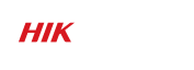 Hikvision logo blanc